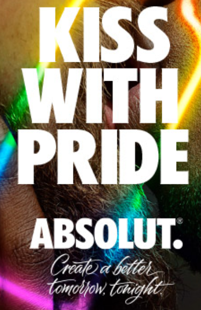 Absolut Kiss With Pride